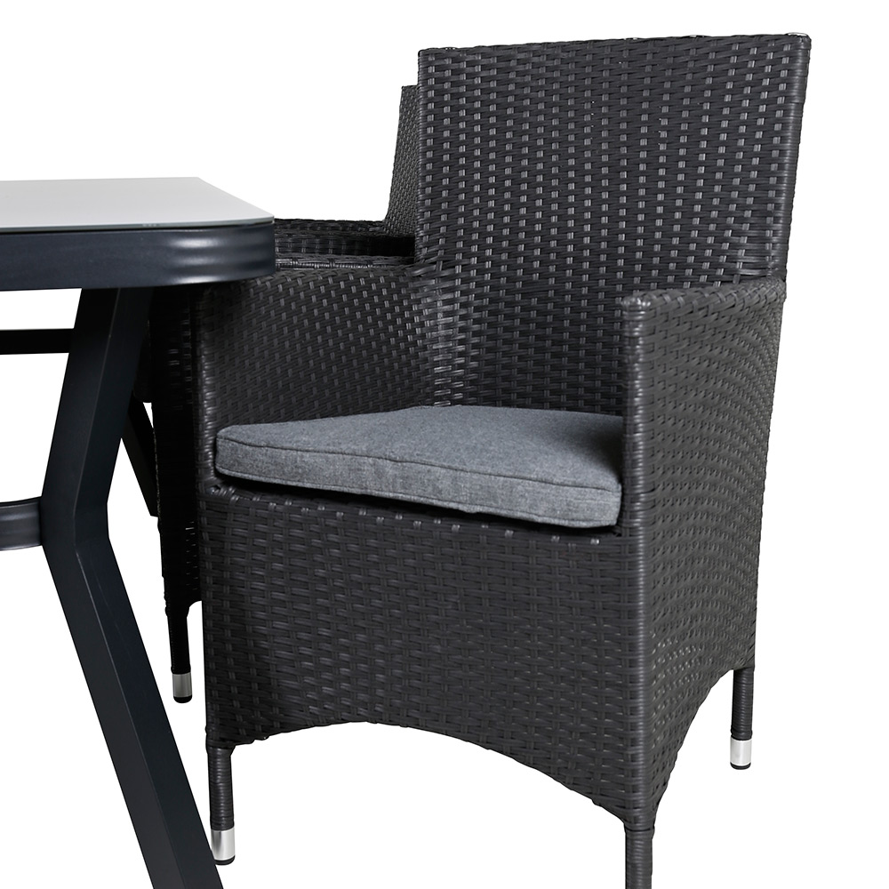 Matgrupp Venture Home Vyn med 6 Mani Matstolar