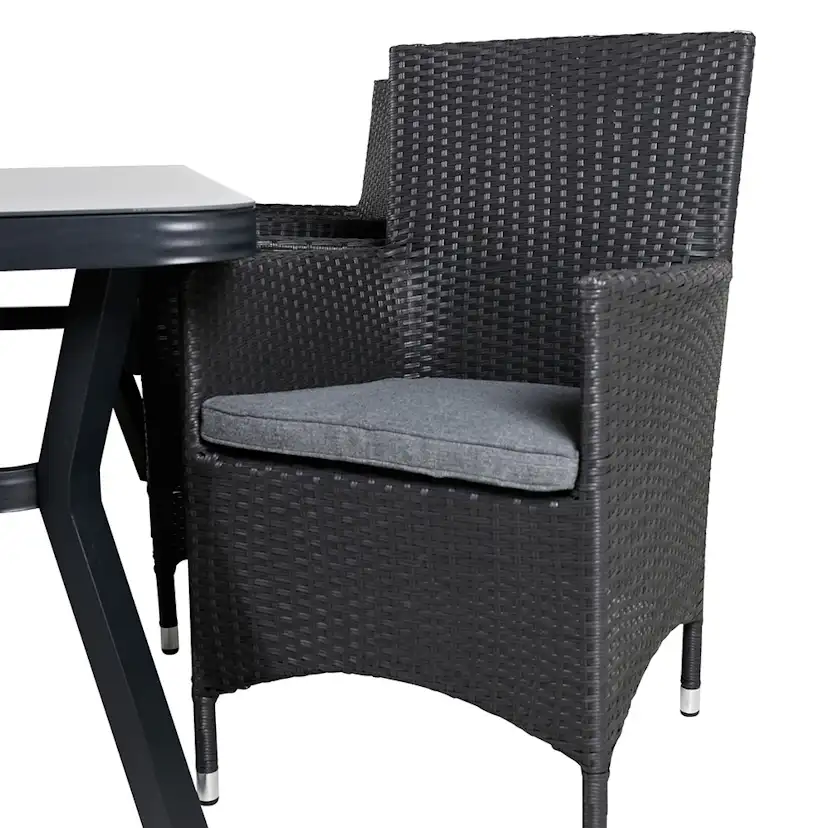 Matgrupp Venture Home Vyn med 6 Mani Matstolar
