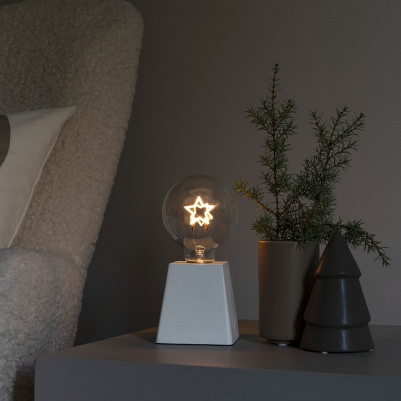 Bordsdekoration Gnosjö Konstsmide LED Trä