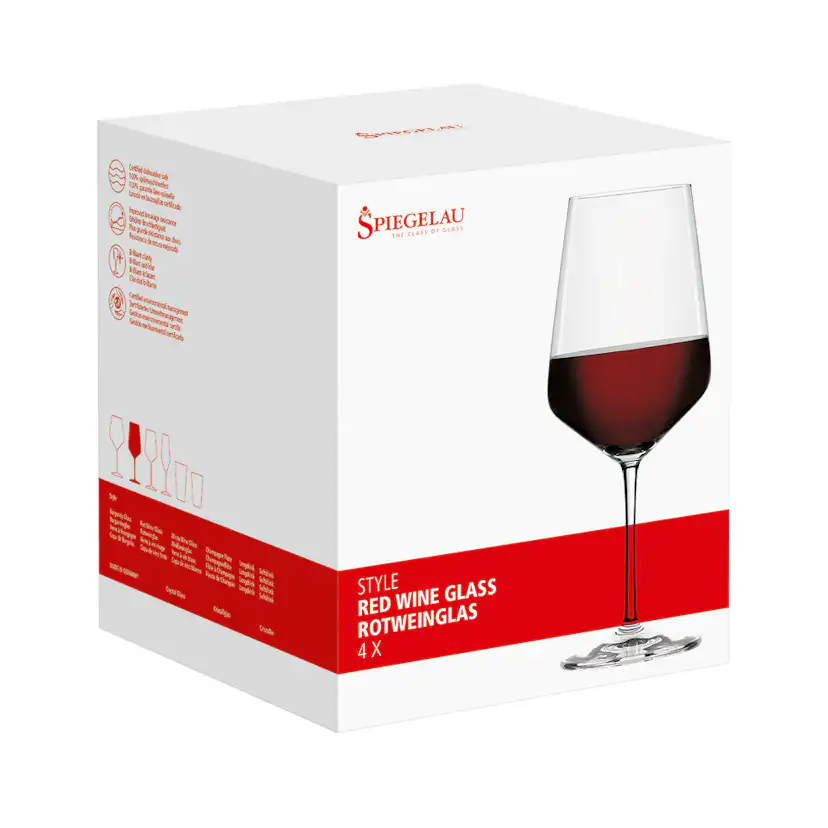 Rödvinsglas Spiegelau Style 4-pack