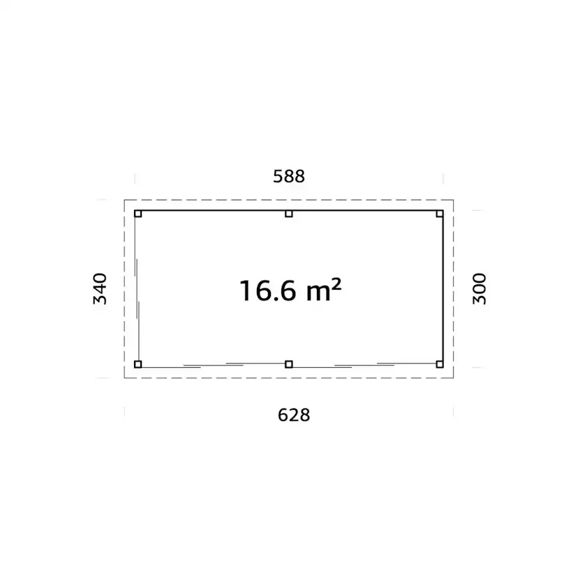 Uterum Palmako Lenna 16,6 m2 Set 402 Slide