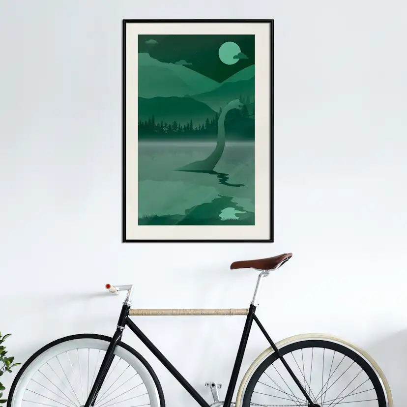 Poster Artgeist Affisch Loch Ness