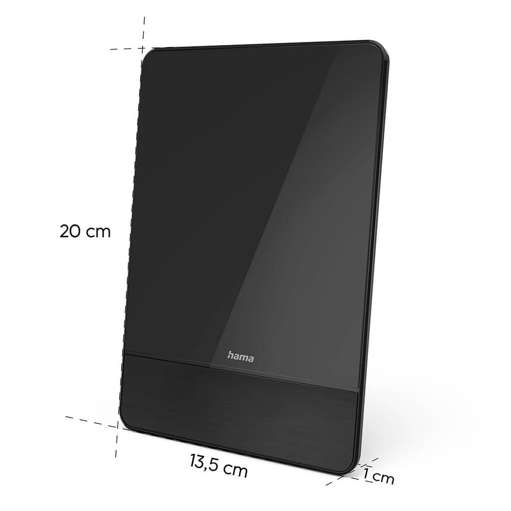 Inomhusantenn Hama Pro 45 DAB+/DAB/DVB-T2/FM Flat
