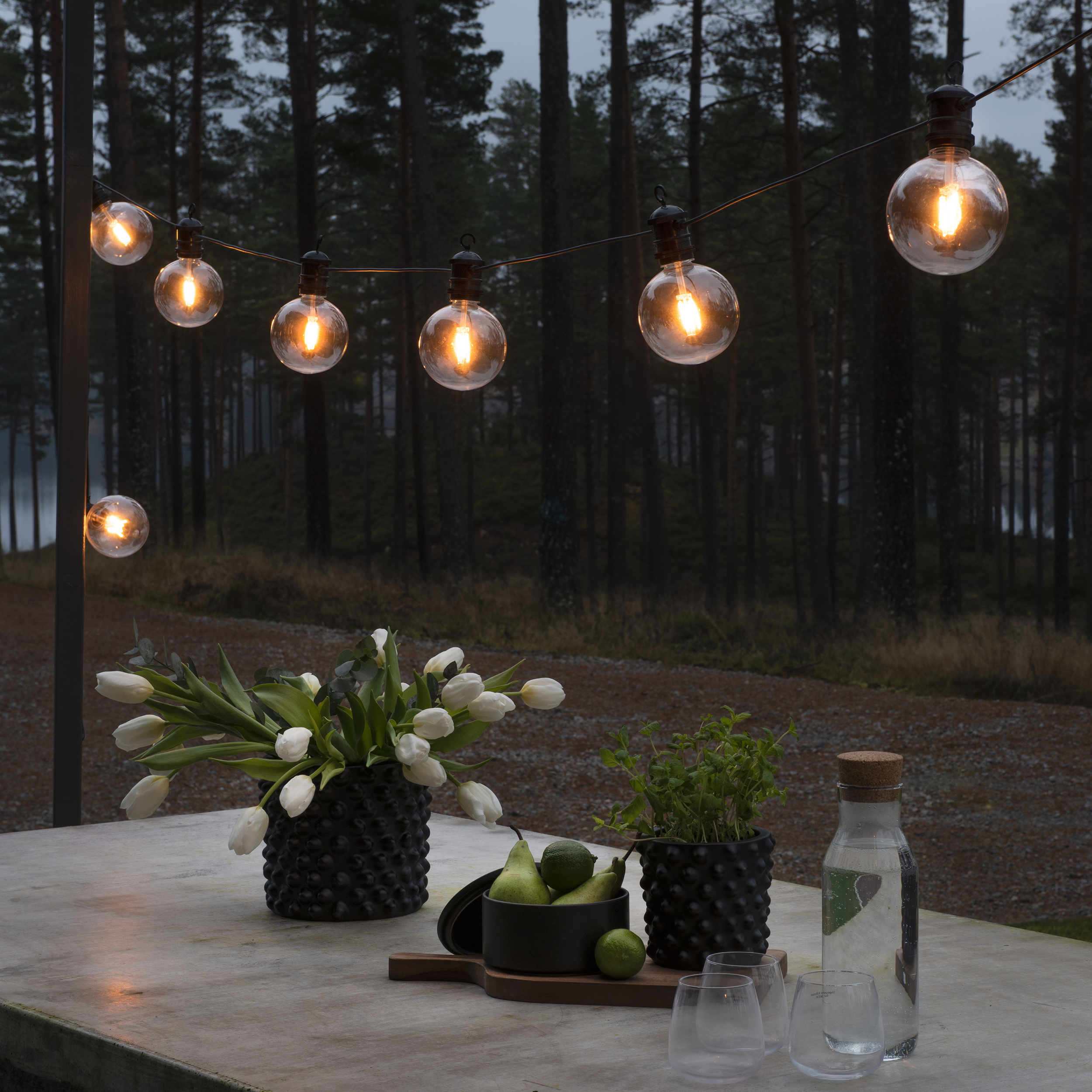 Ljusslinga Gnosjö Konstsmide E27 10L LED Utbytbar