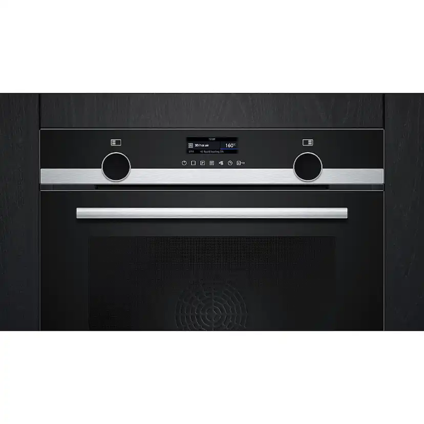 Inbyggnadsugn Siemens HB579GBR3 iQ500 Rostfri med Pyrolytisk Rengöring och Air Fry-funktion