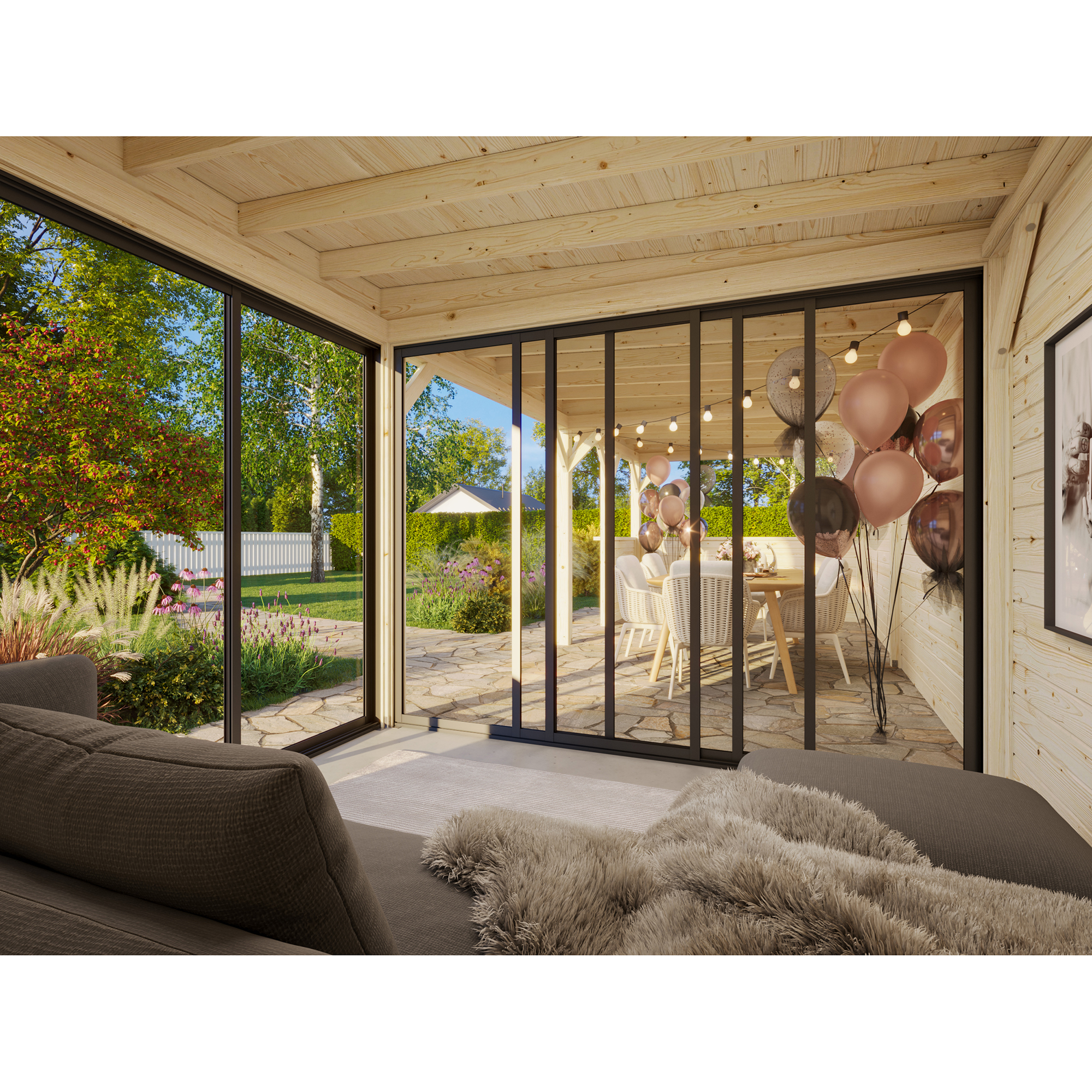 Uterum Palmako Lenna 24,9 m2 Set 715 Slide Plus