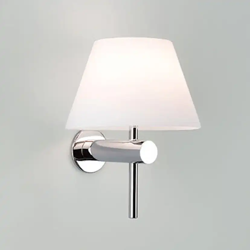 Lampett Astro Roma Vägglampa i Krom Dimbar