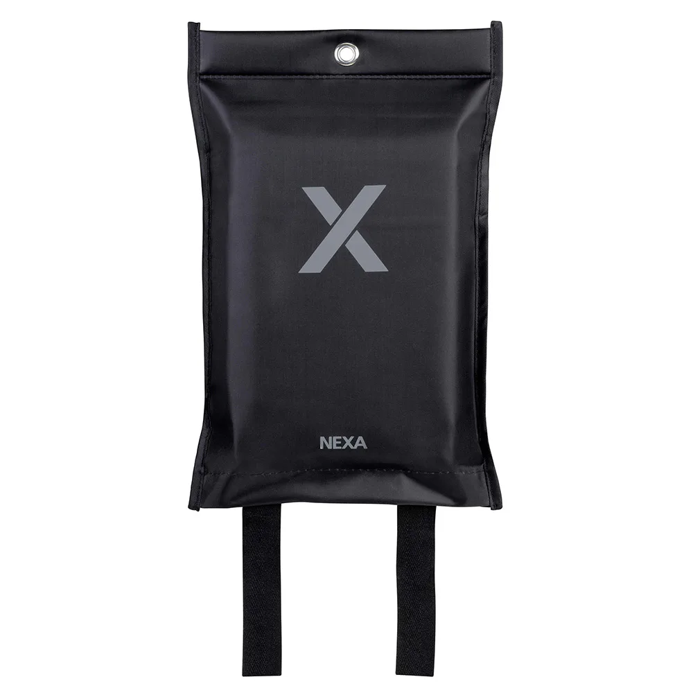 Brandfilt Nexa FB-120 SMD Silikon Svart 120x120 cm