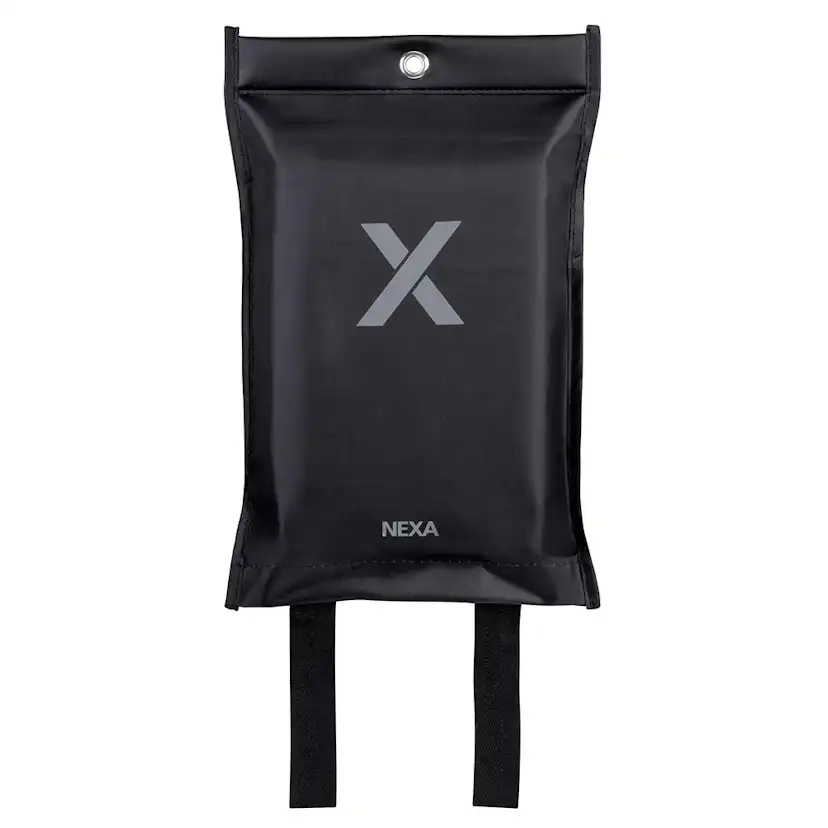 Brandfilt Nexa FB-120 SMD Silikon Svart 120x120 cm