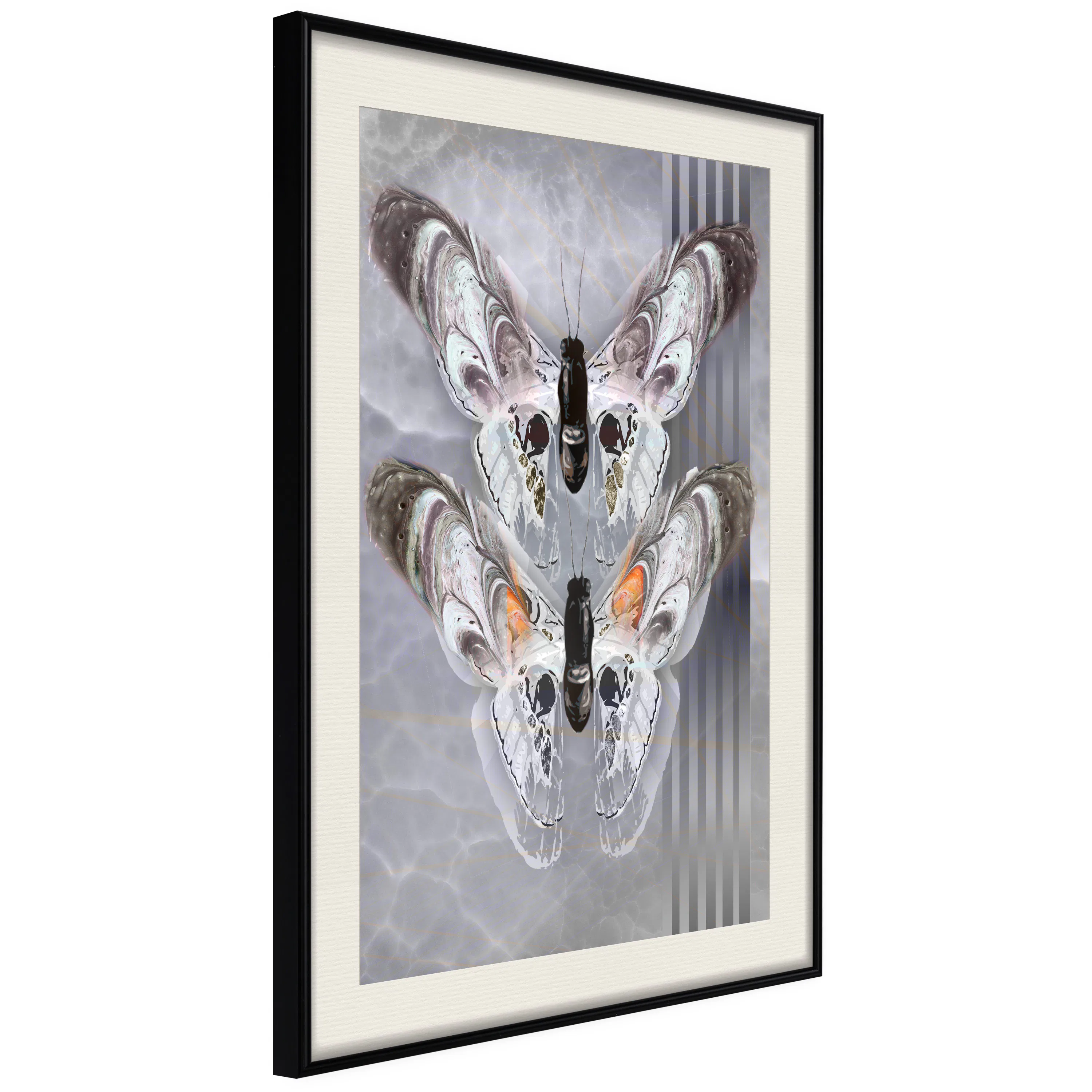Poster Artgeist Affisch Couple Butterfly