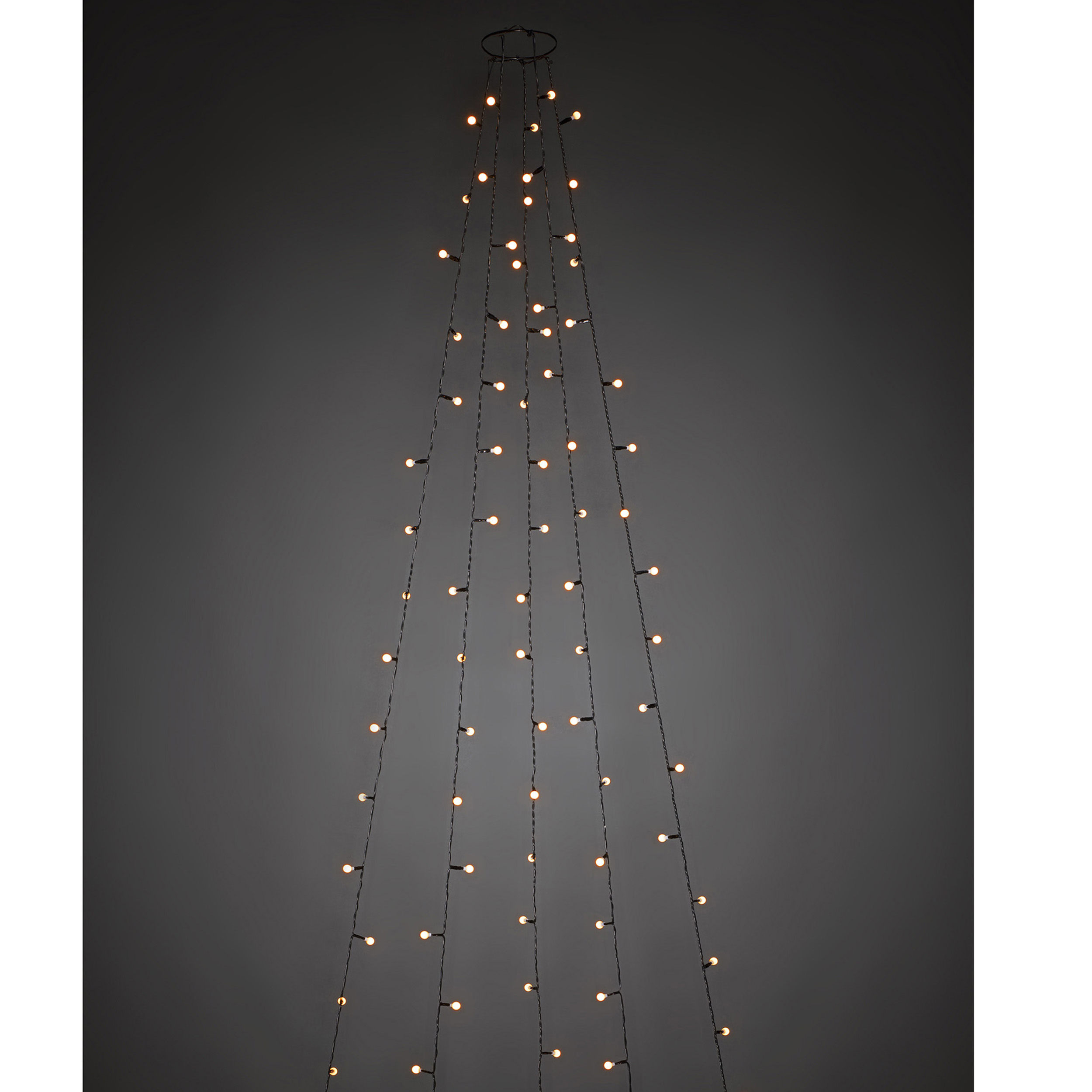 Julgransslinga Gnosjö Konstsmide Cherry LED Amber