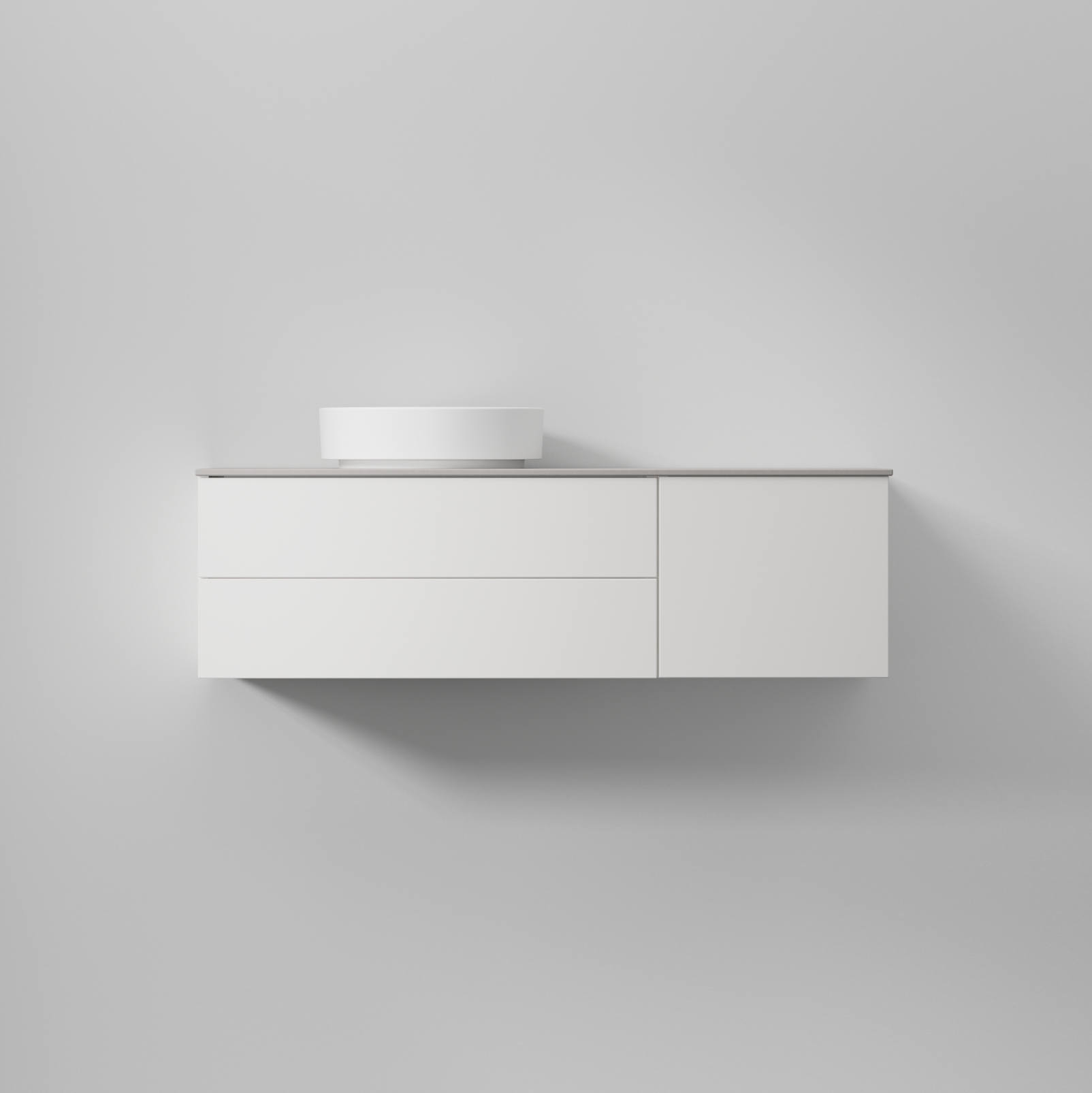 AIR Solid 120 B,White,2 lådor (V), Lucka (H),1196x350x450 2 lådor (V), Lucka (H)