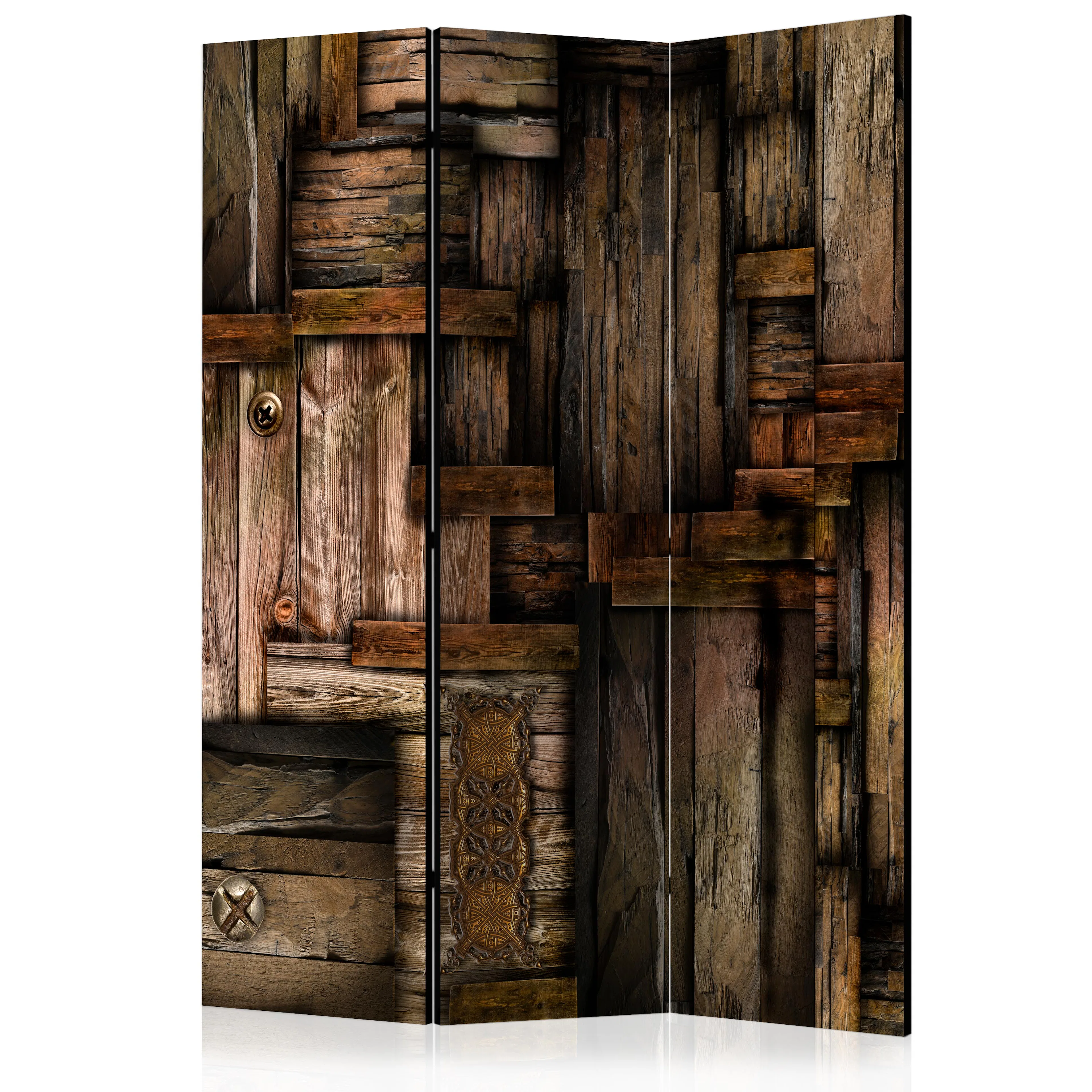 Rumsavdelare Skärmvägg Arkiio Wooden Puzzle 135x172 cm