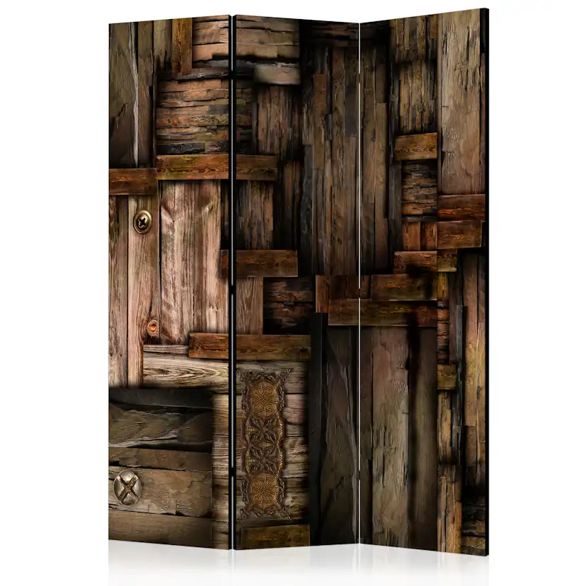 Rumsavdelare Skärmvägg Arkiio Wooden Puzzle 135x172 cm