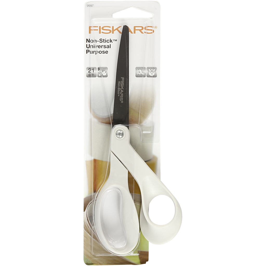 Universalsax Fiskars Non-Stick L: 21 cm Höger 1 St