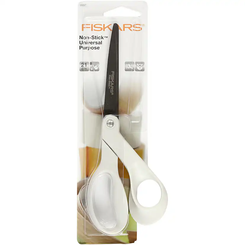 Universalsax Fiskars Non-Stick L: 21 cm Höger 1 St
