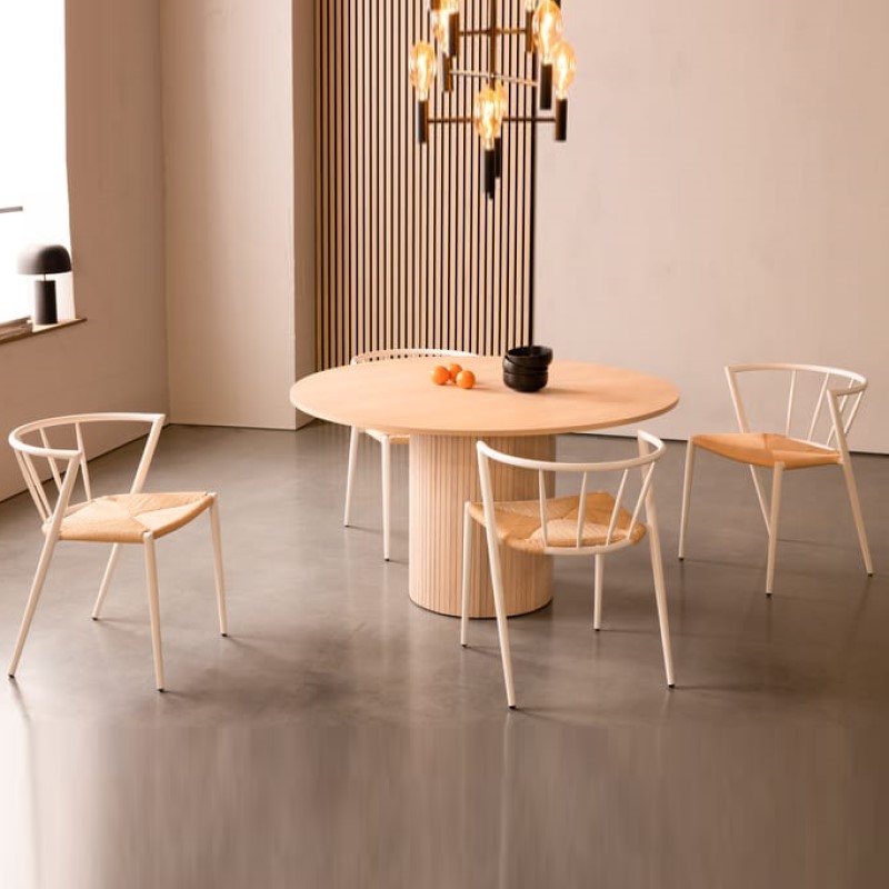 Matbord In Living Kopparbo Ø130 cm