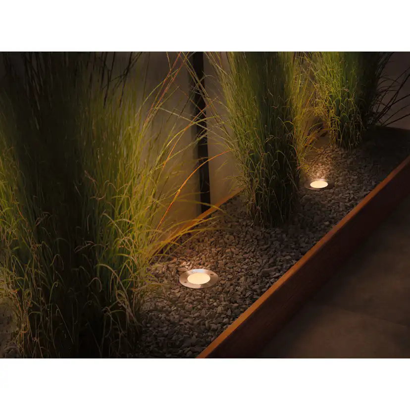 LED Infälld Markbelysning Paulmann Plug & Shine Floor Profil Spot Insektsvänlig IP67 4,5W 3-pack med Kabel & Transformator