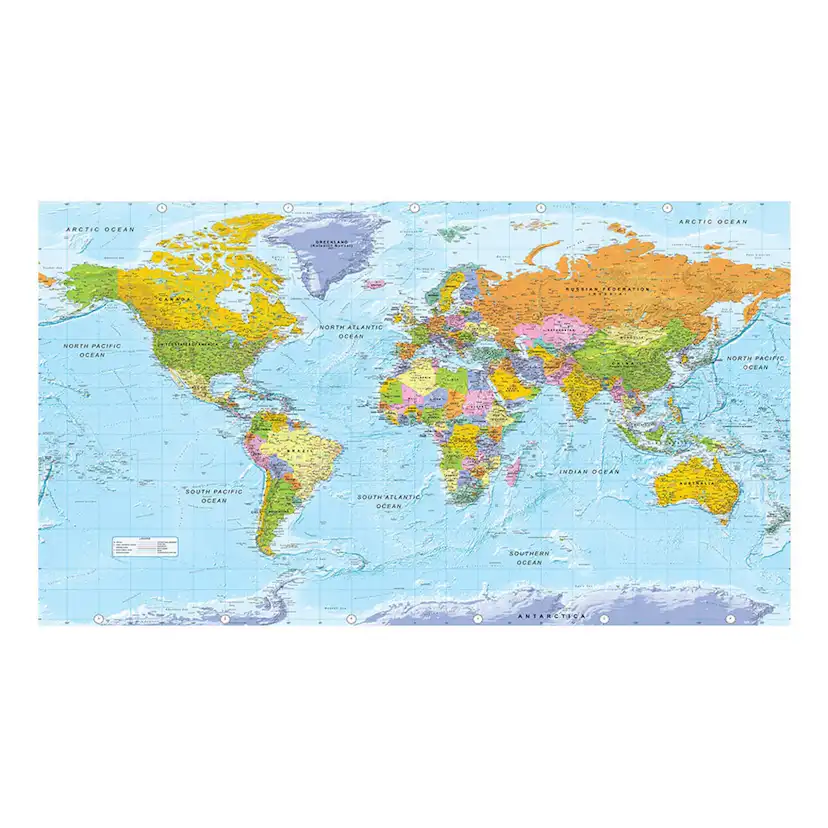 Fototapet Arkiio Självhäftande Orbis Terrarum II 490x280