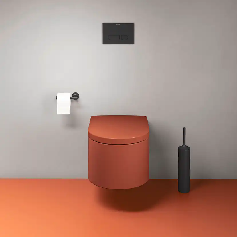 WC vägg, Ytterfärg Kanel Matt 570 mm Kanel
