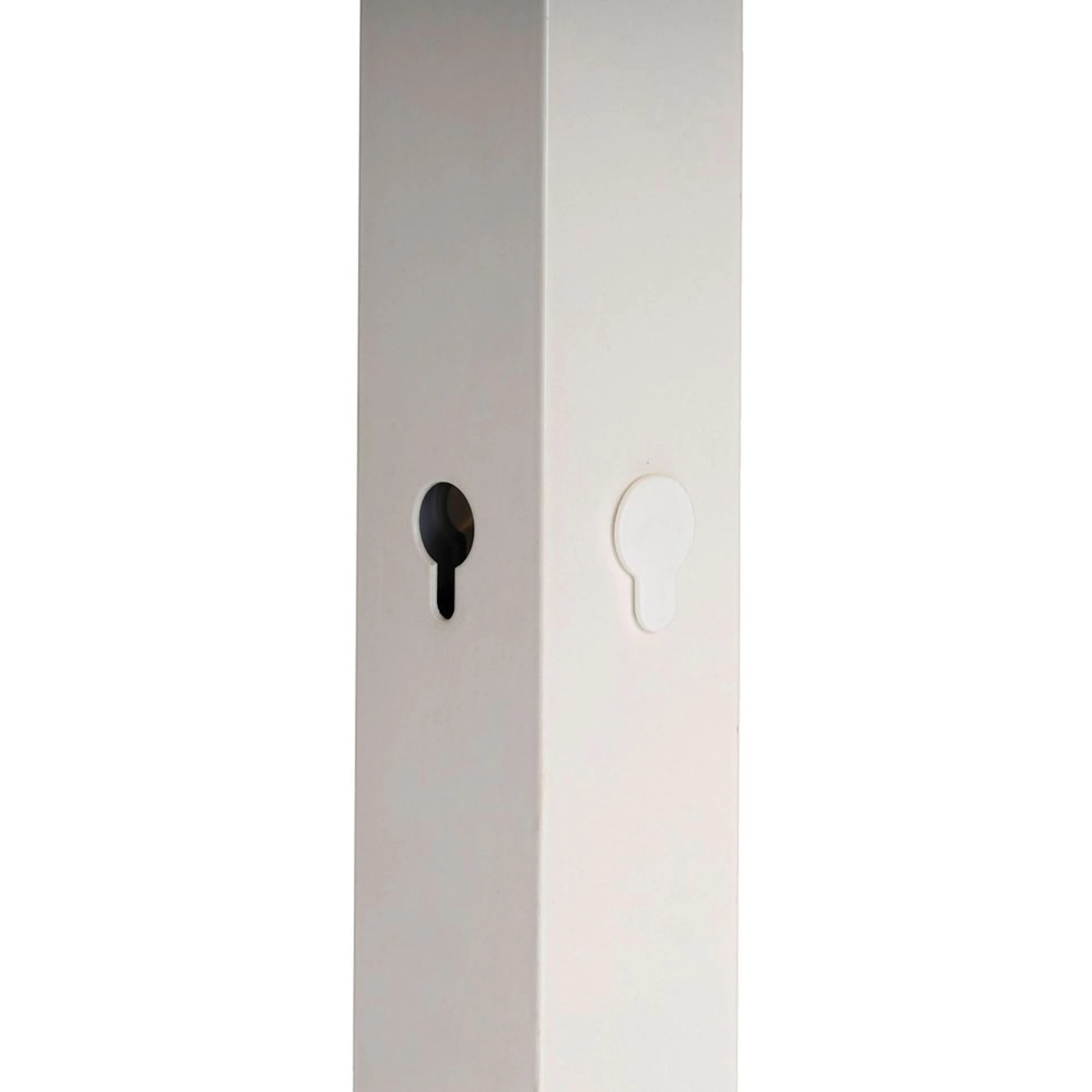Aluminium stolpe RAND 170 cm vit H: 170 cm