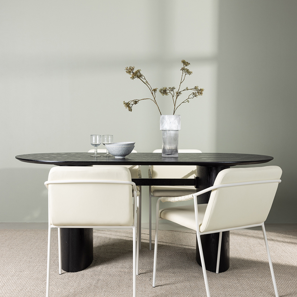 Matgrupp Venture Home Isolde med 4 st Tvist stolar