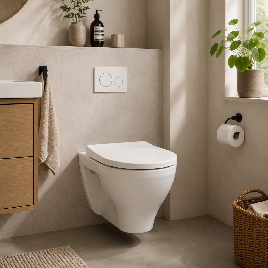 Vägghängd Toalettstol IFÖ Vinta Classic Rimfree
