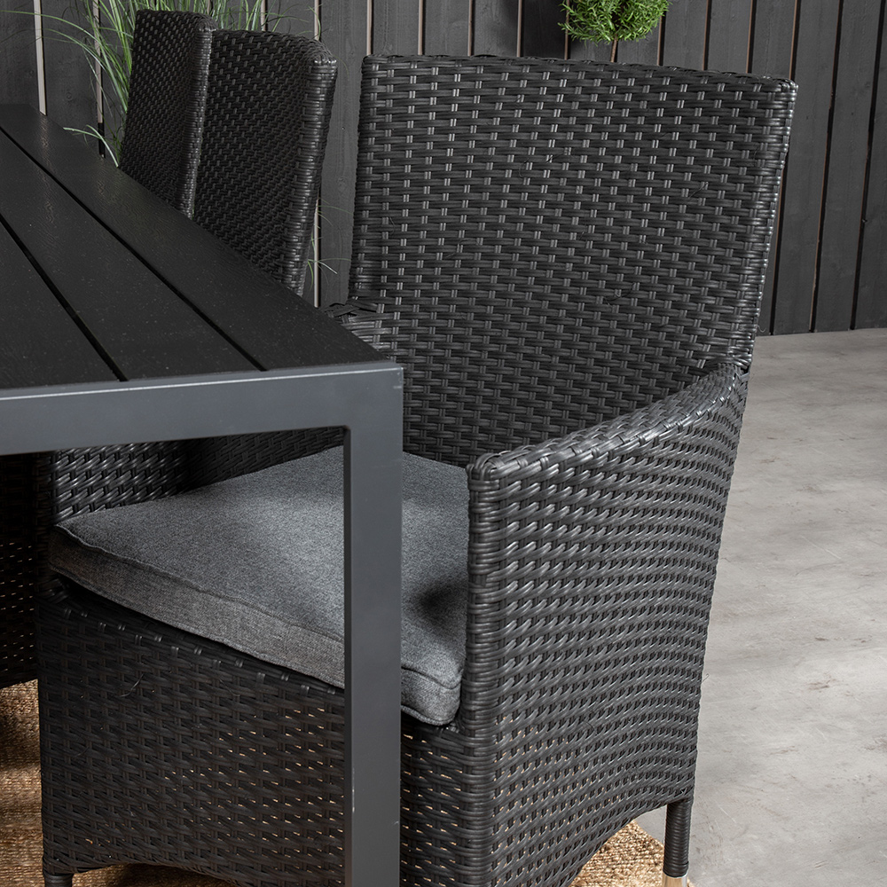 Matgrupp Venture Home Bront 205 med 6 Milwa Matstolar