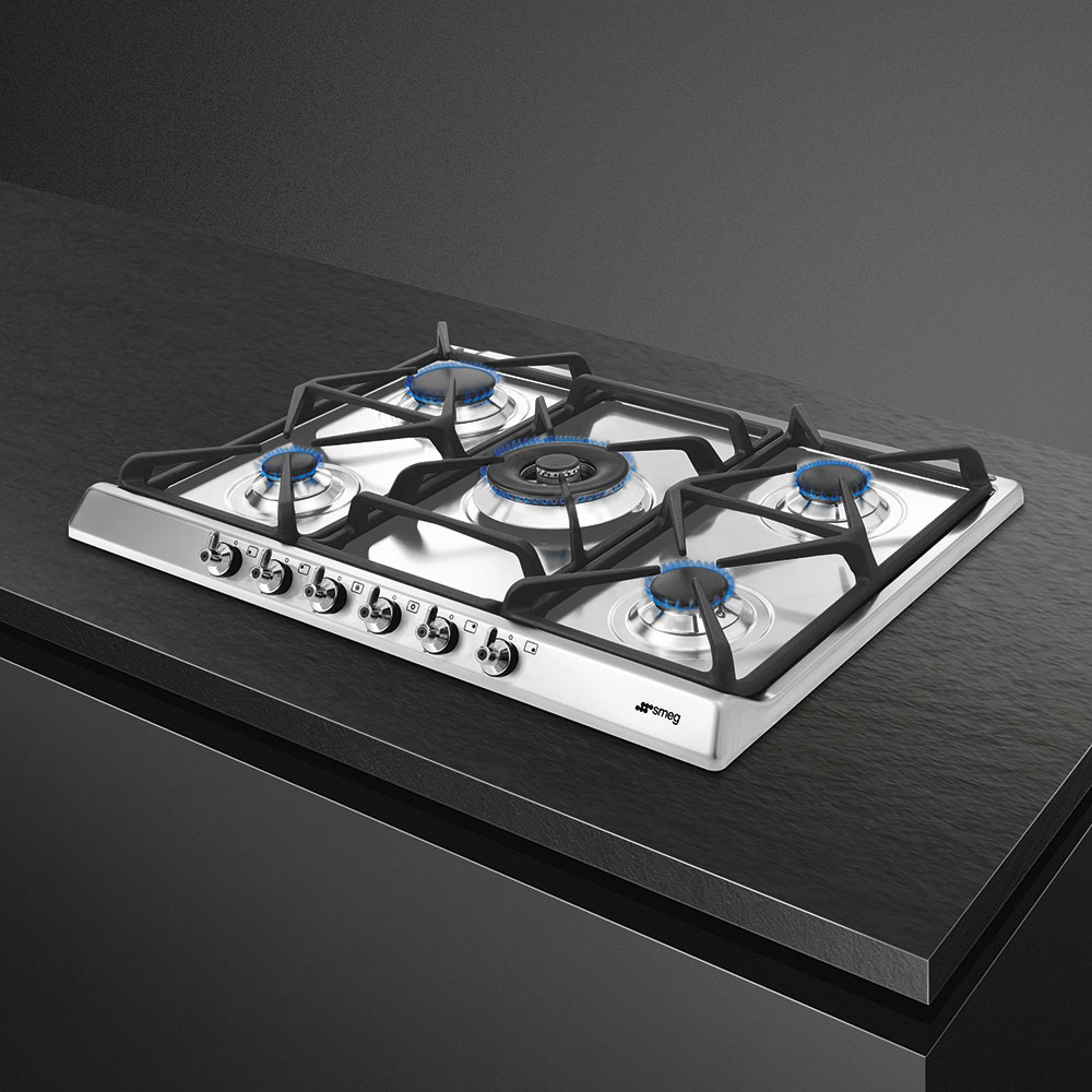 Gashäll Smeg SE70SGH-5 Rostfri Elegant Design