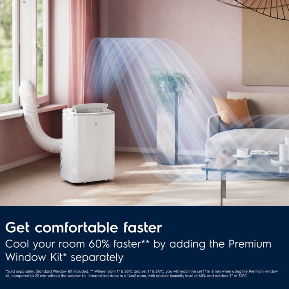 Luftkylare Electrolux Comfort 600 EXP34U339CW Portabel AC