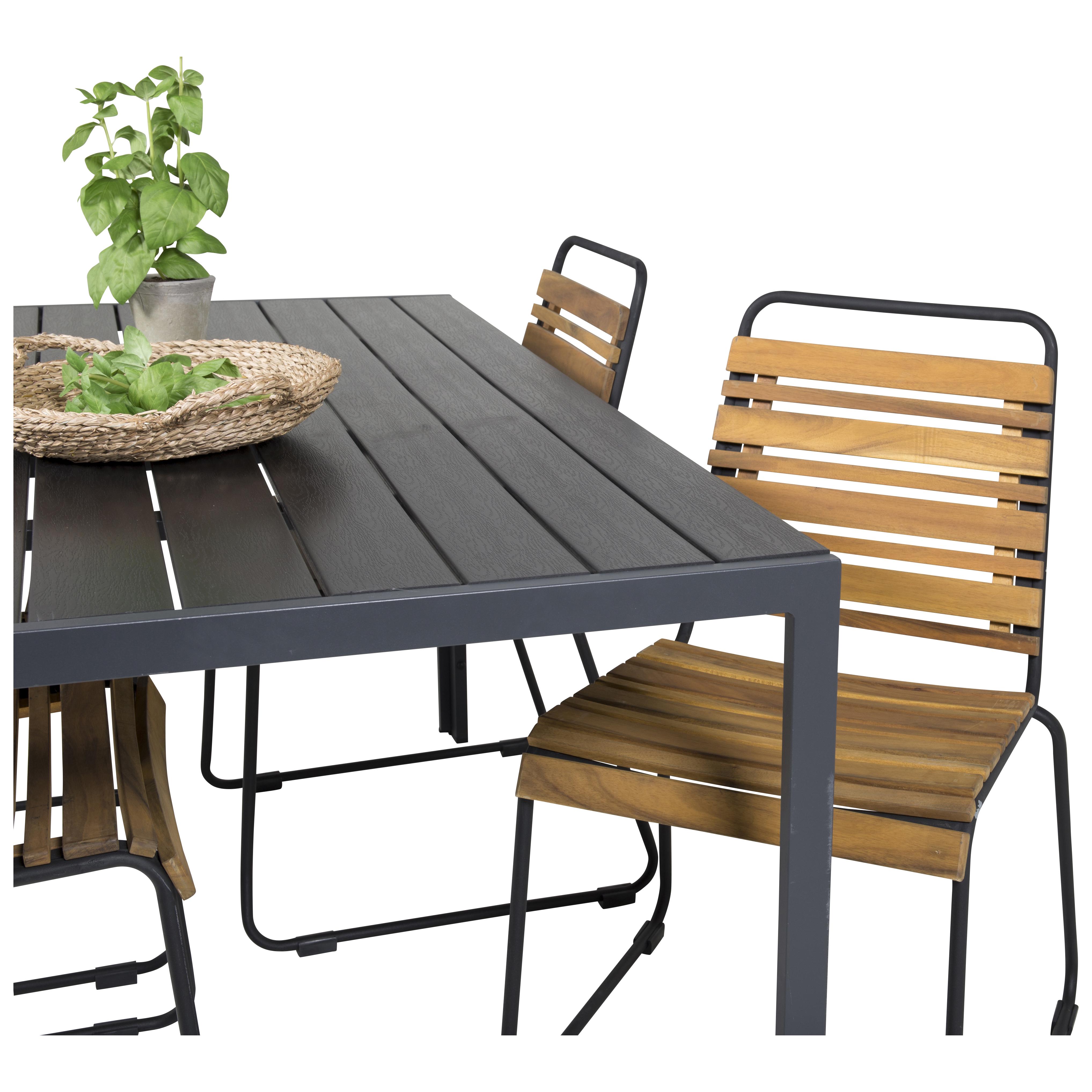 Matgrupp Venture Home Bront 150 med 4 Berfin Matstolar