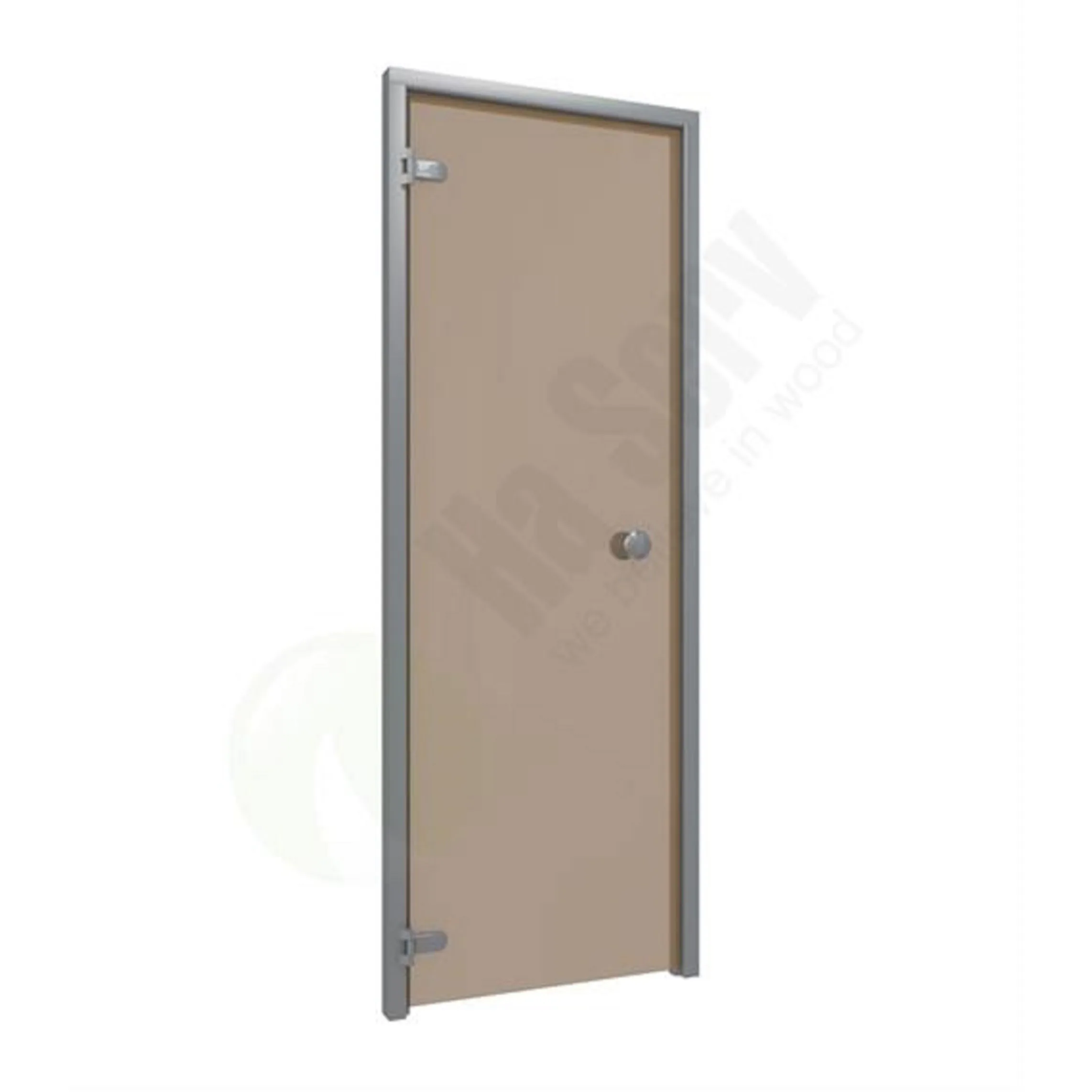 Bastudörr Sauna Sweden Aluminium