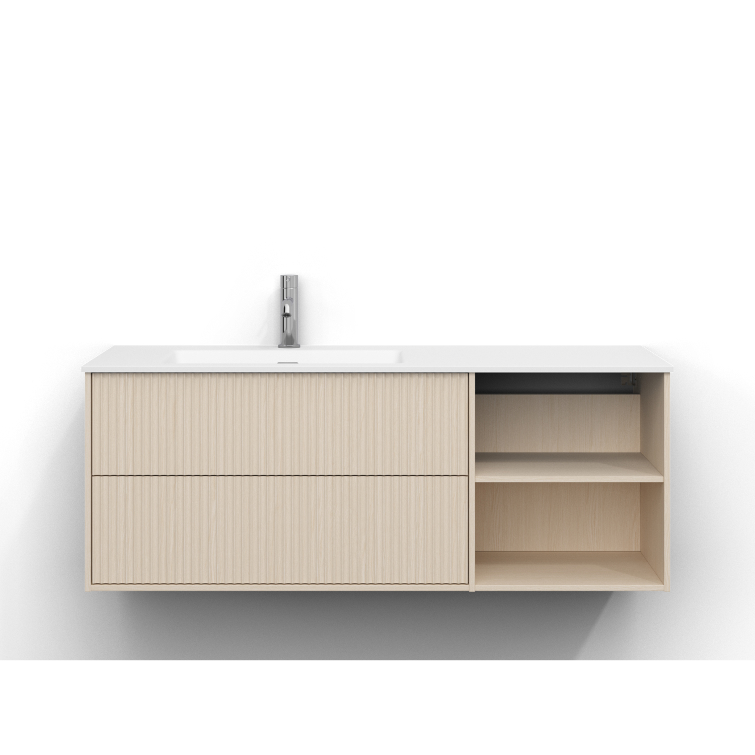 Epos Udel 120V V.Ask 2+0L Svl Vit Ask, Front: Svall, Placering: Vänster