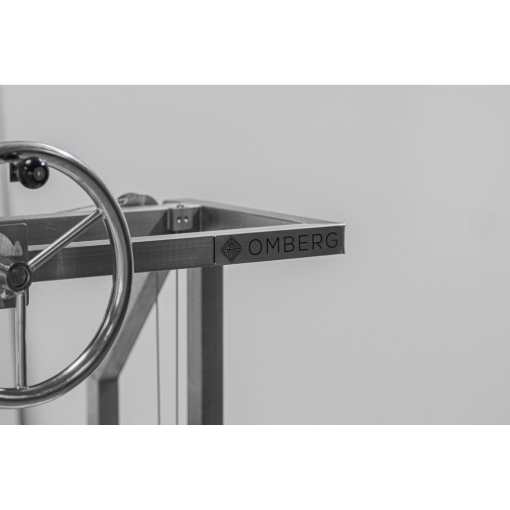 Asadogrill Omberg Asado Gaucho 1000 Inbyggnad