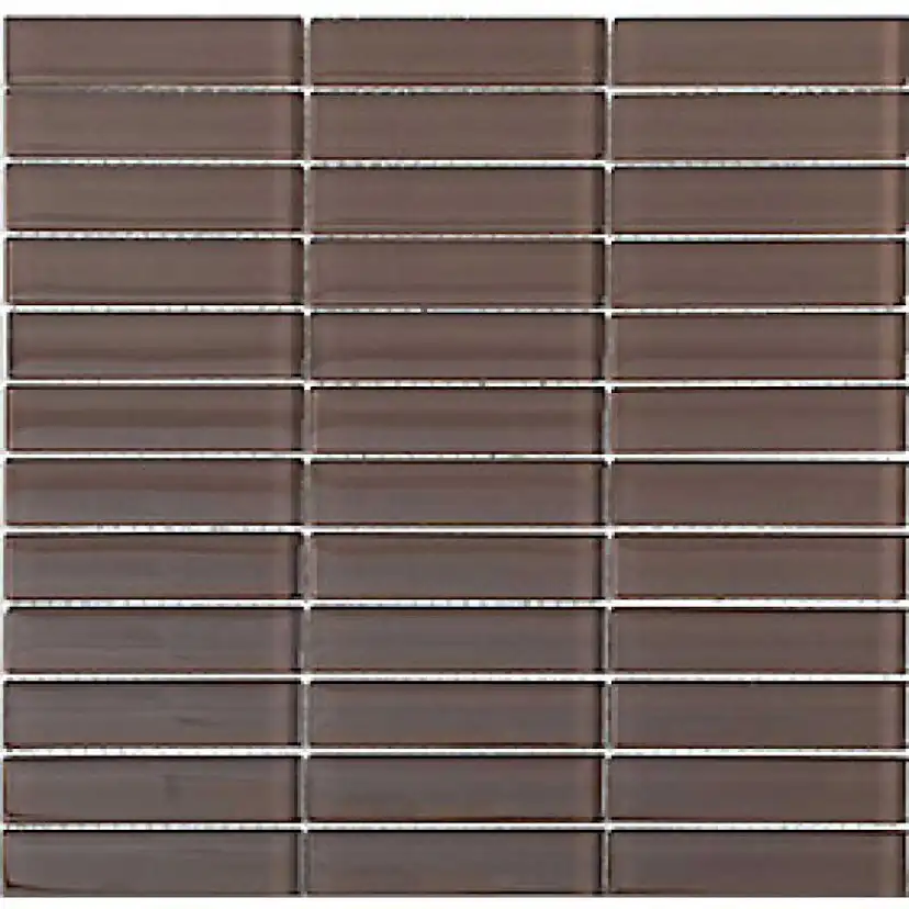 Kristallmosaik Arredo Blank Brun 30x30 cm
