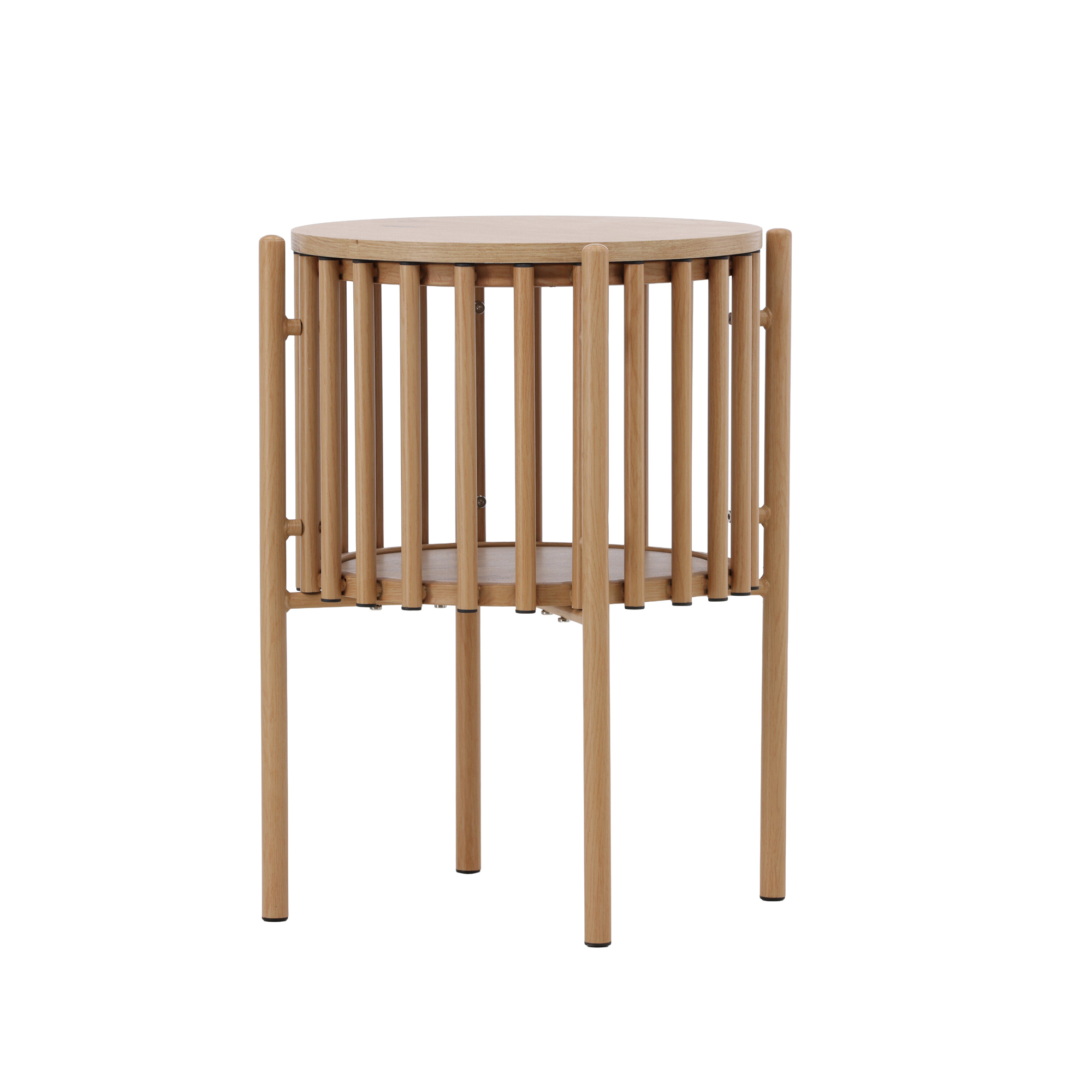 Sidobord Venture Home Rubbo Ø45x65 cm med Förvaring