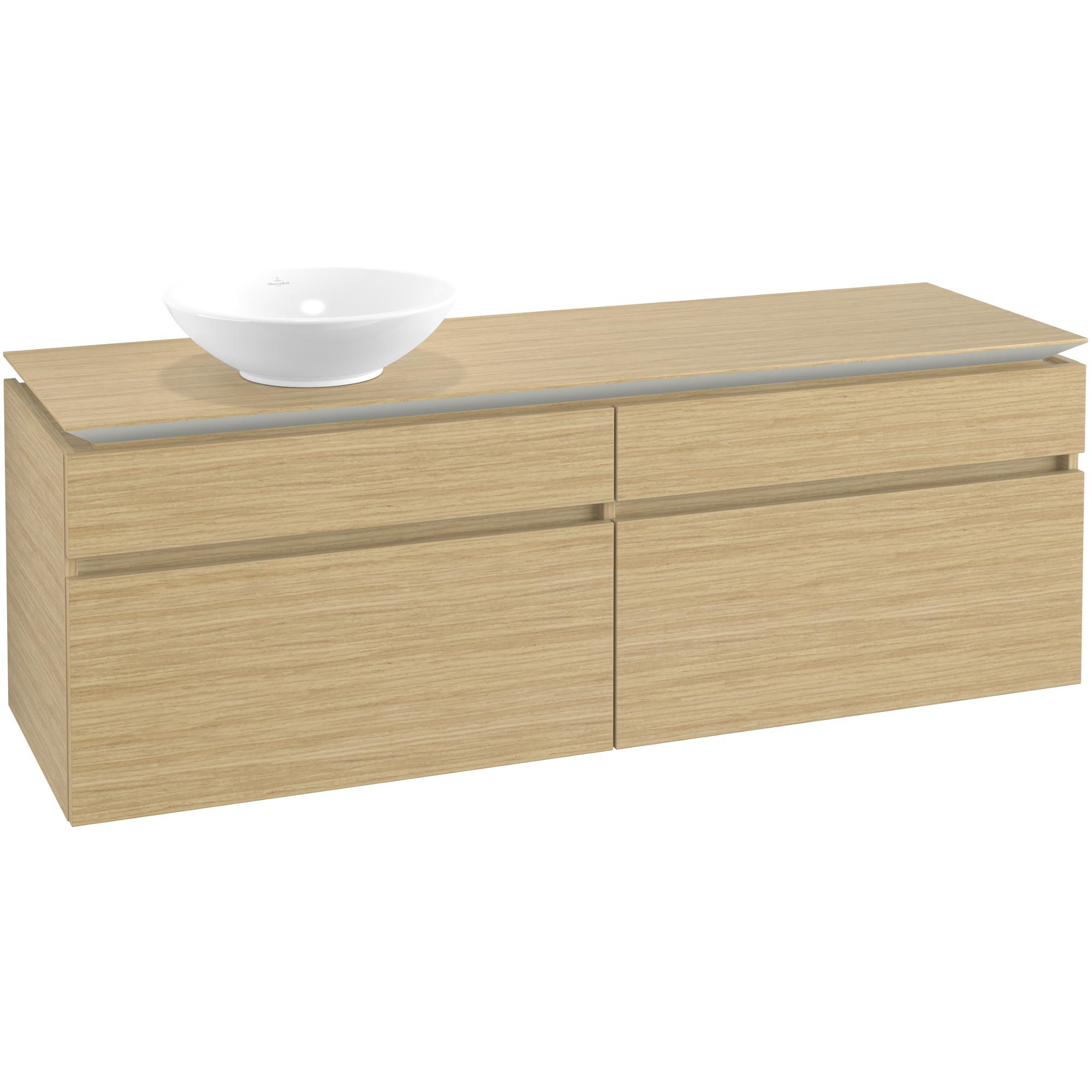 Tvättställsskåp Villeroy & Boch Legato 1600 med 4 Lådor för Fristående Tvättställ