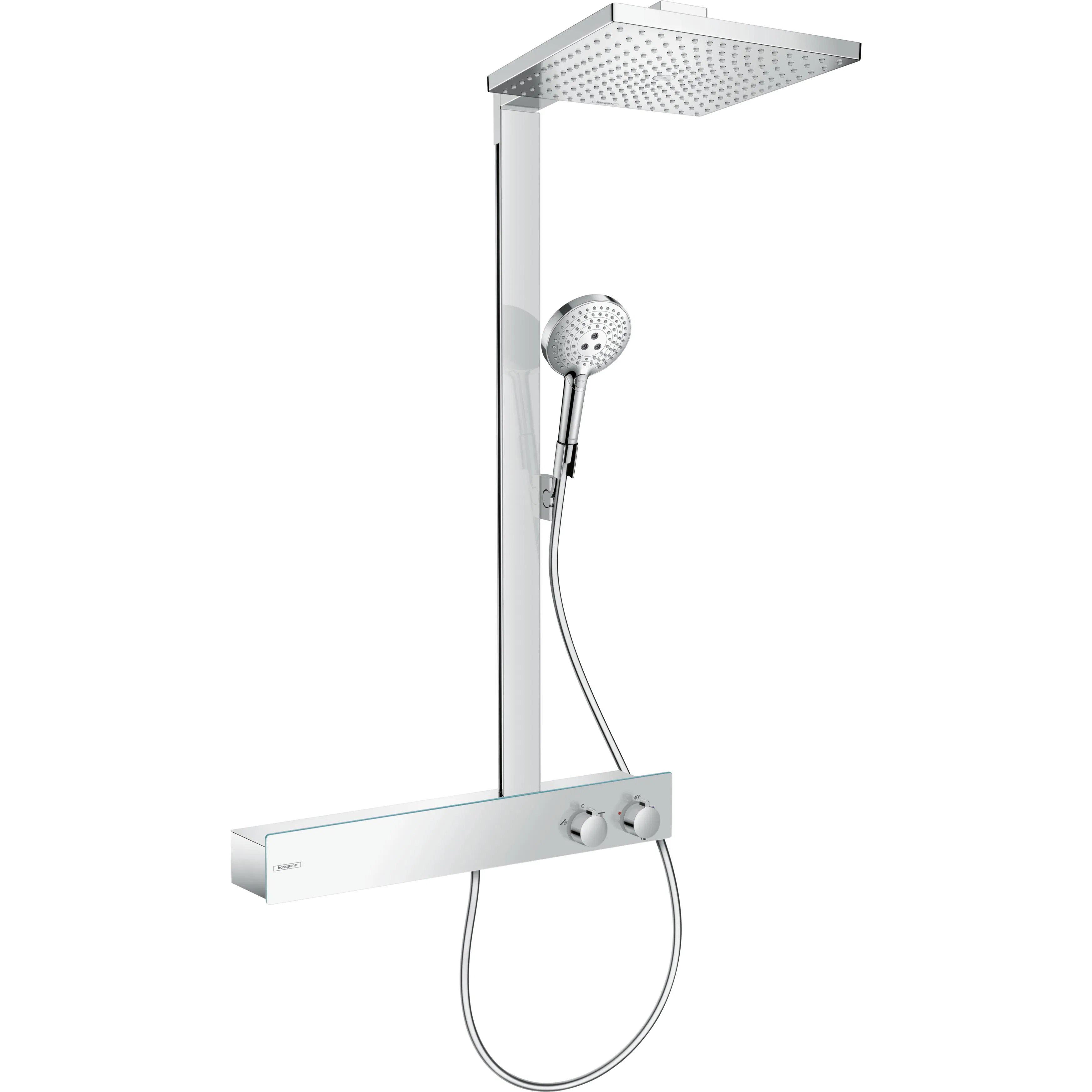 Raindance E Showerpipe 300 1jet med ShowerTablet 600 Utan EcoSmart