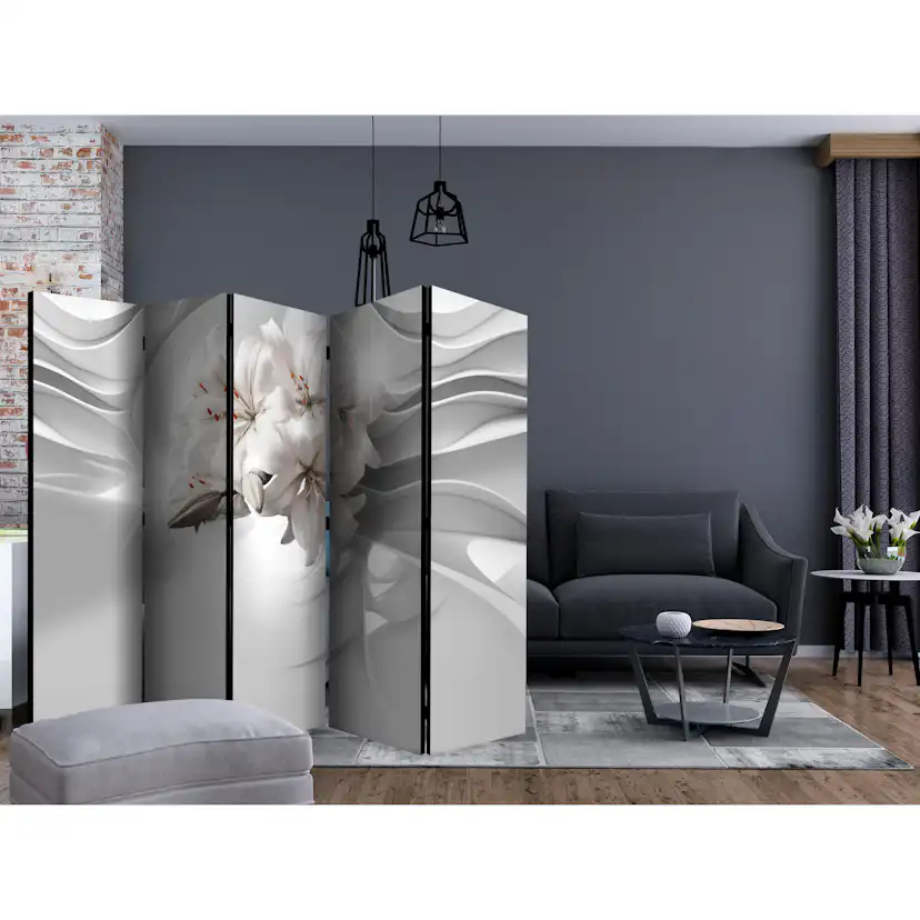 Rumsavdelare Skärmvägg Arkiio Lilies in the Tunnel II 225x172 cm