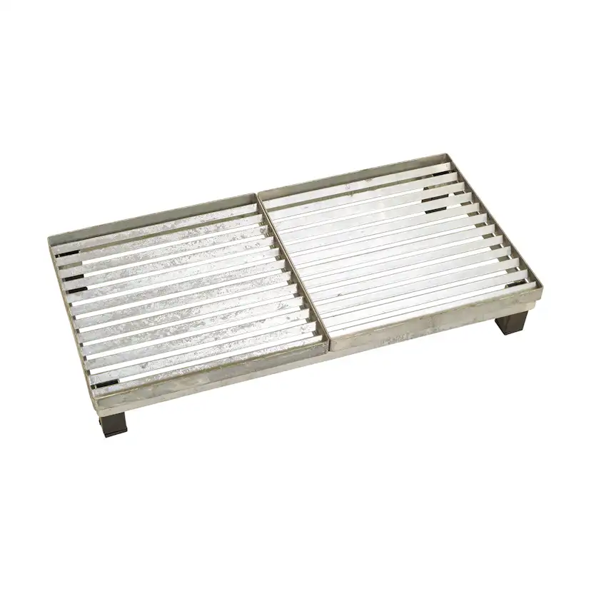 Cubic Entrégaller med stålram med scooter 5,5cm40x80x12,3 cm H: 123 mm