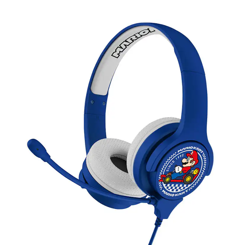 Hörlurar OTL Technologies Mariokart Interaktiv On-Ear 85/94dB Boom Mic