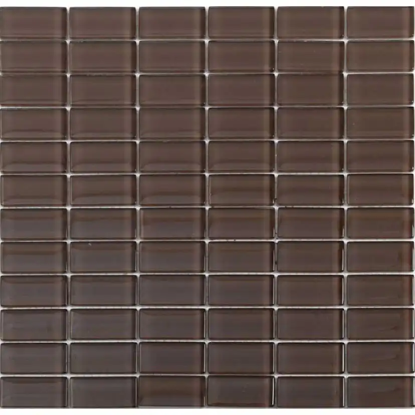 Kristallmosaik Arredo Blank Brun 30x30 cm
