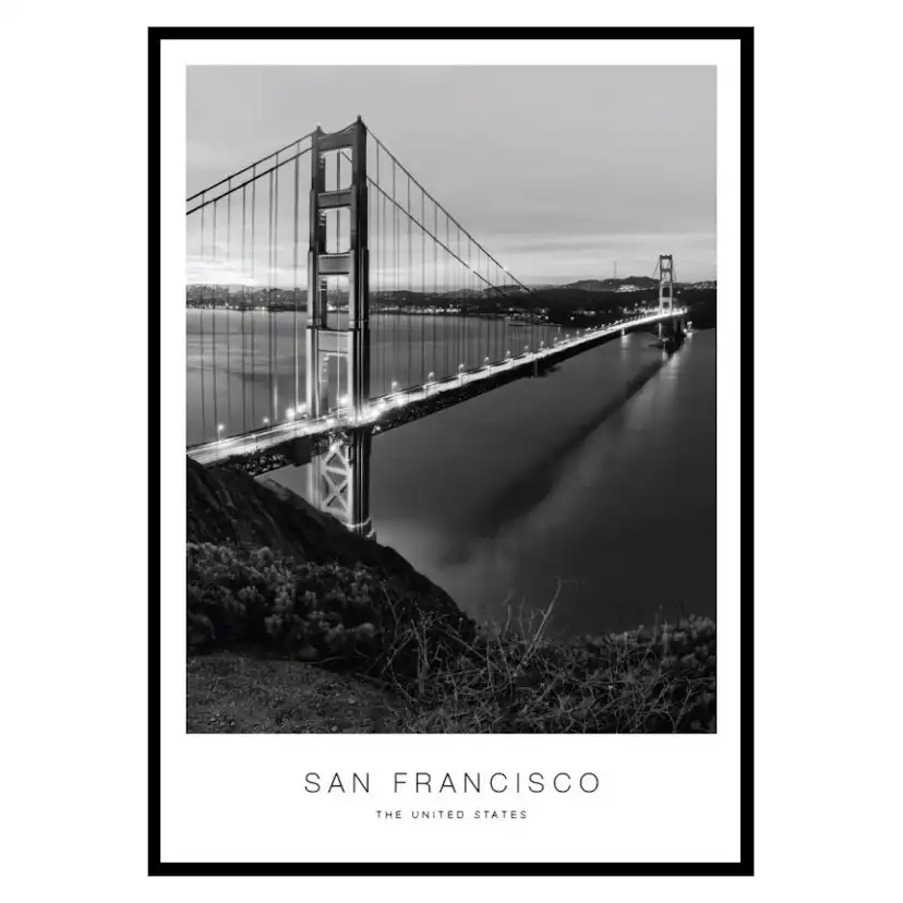 Poster Gallerix San Francisco