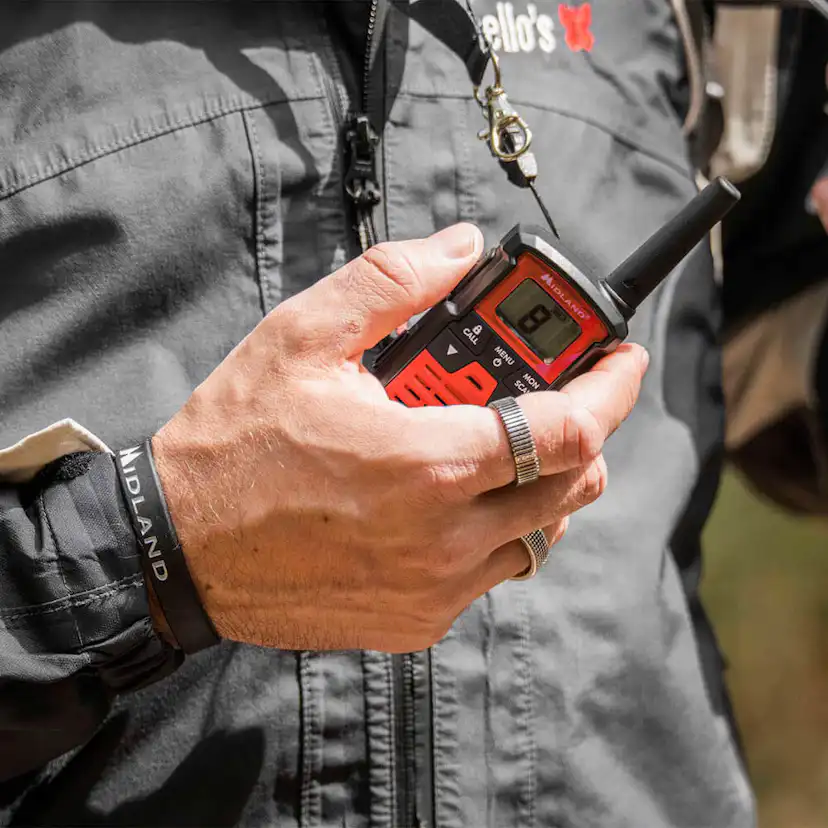 Walkie Talkie Midland XT10 Pro Svart/Röd
