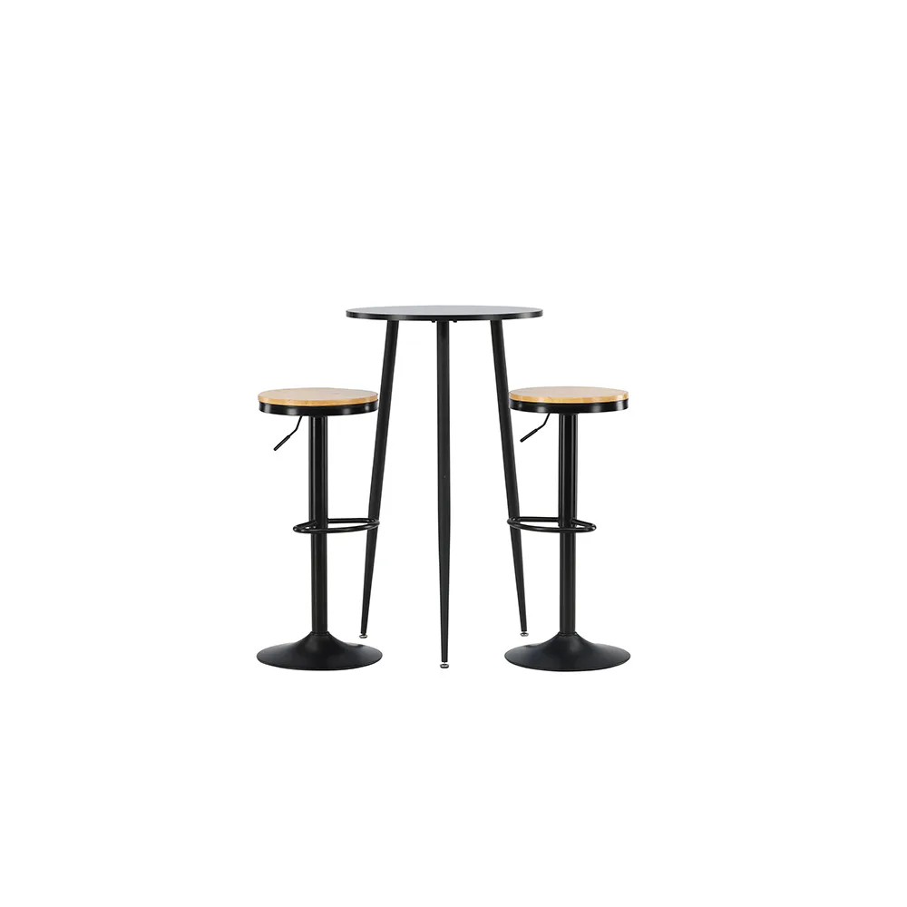 Matgrupp Venture Home Plaza Ø60 cm med 2 st Conway stolar