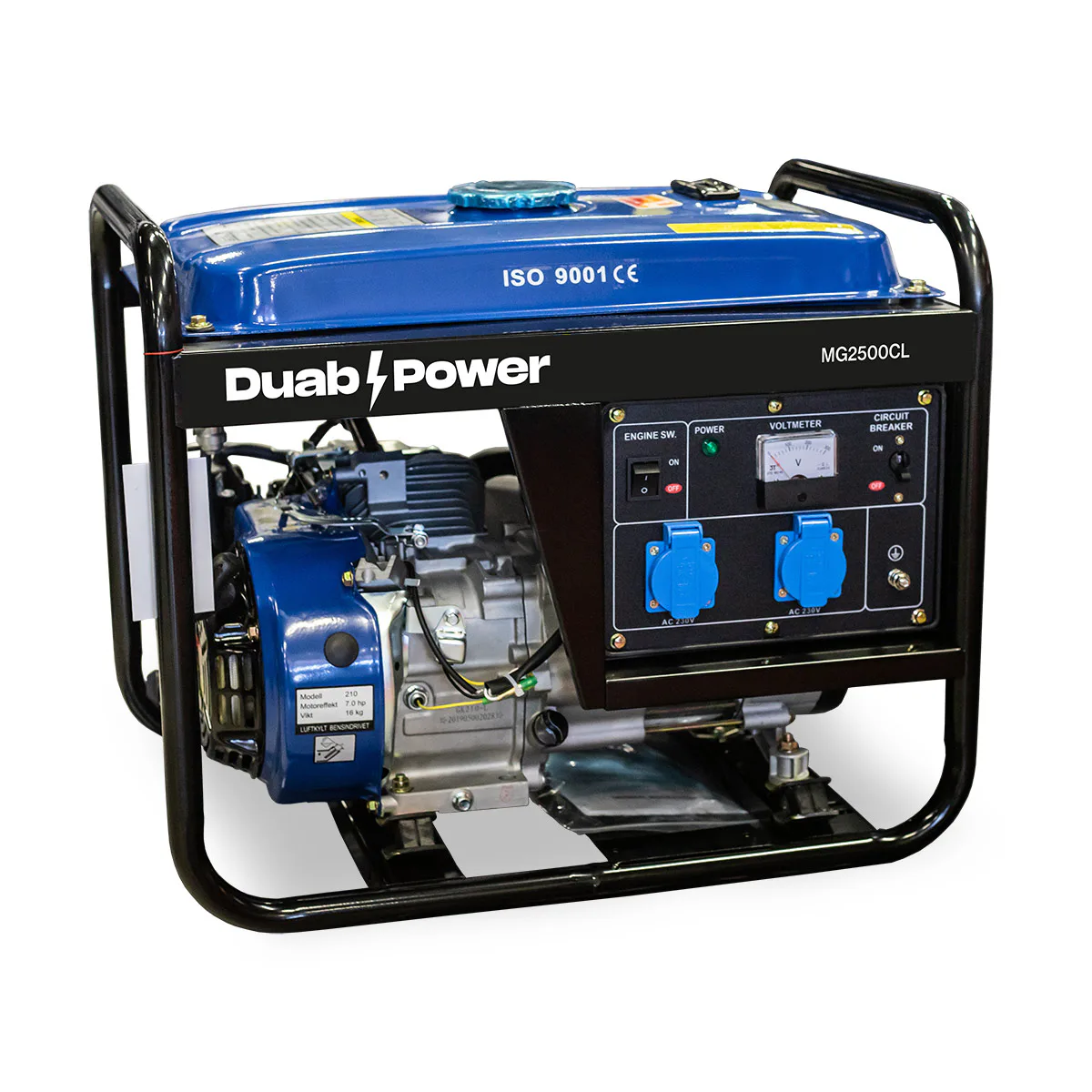 Elverk Duab-Power MG2500 1-fas Bensin