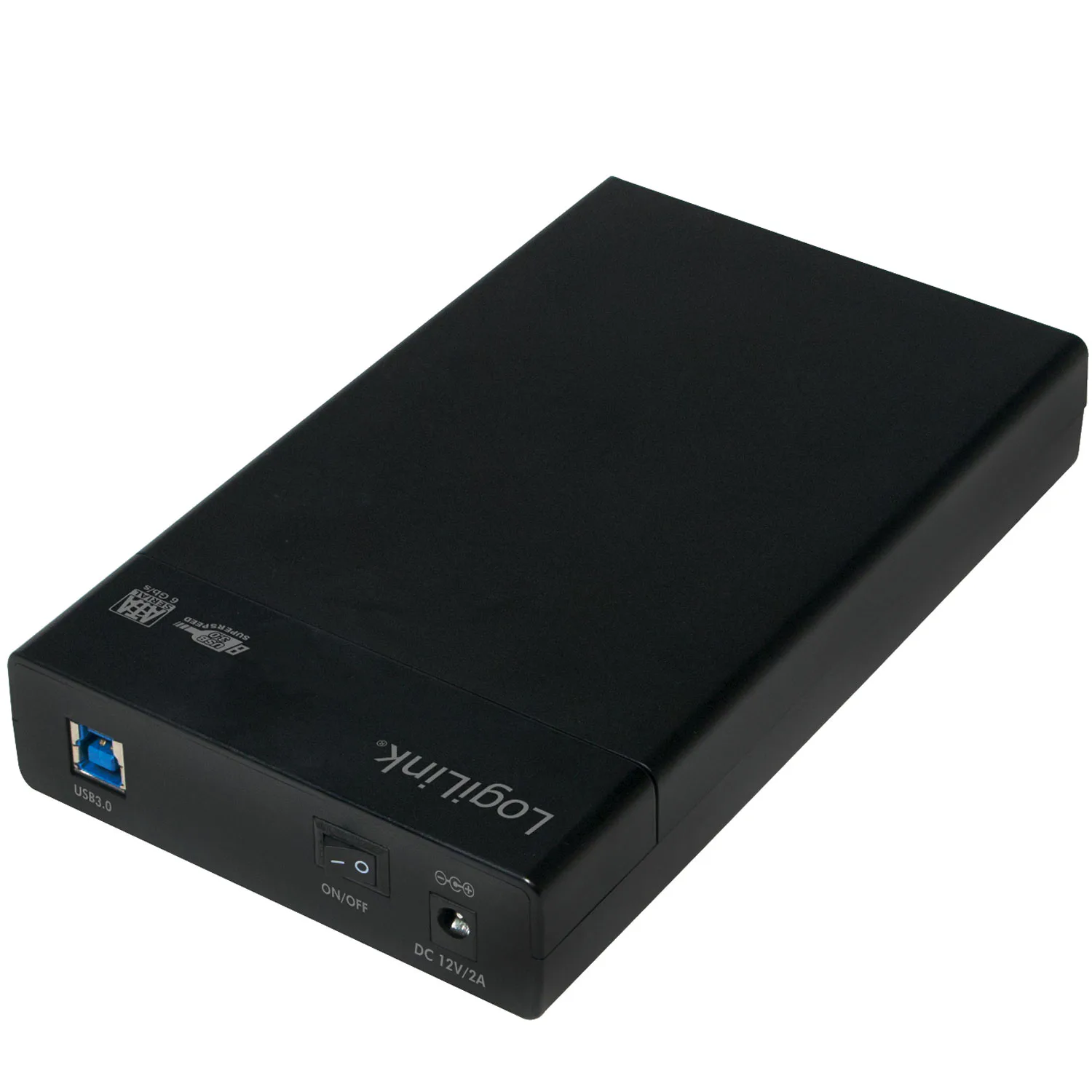 Hårdiskkabinett LogiLink 3,5 tum USB 3.0