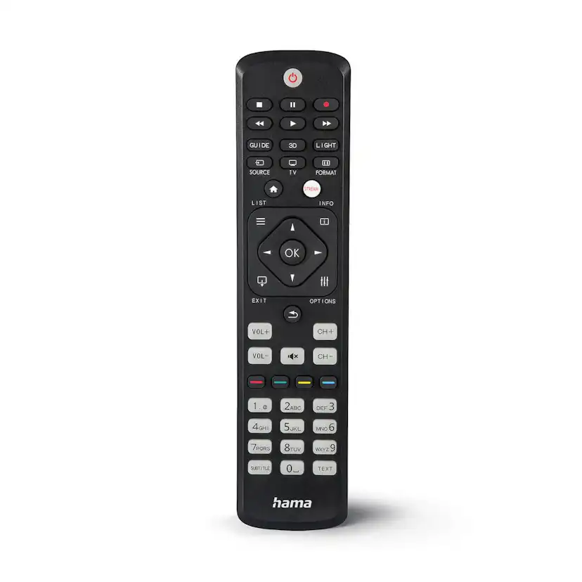 TV Fjärrkontroll HAMA Universal för Philips - Miljövänlig och Självlysande