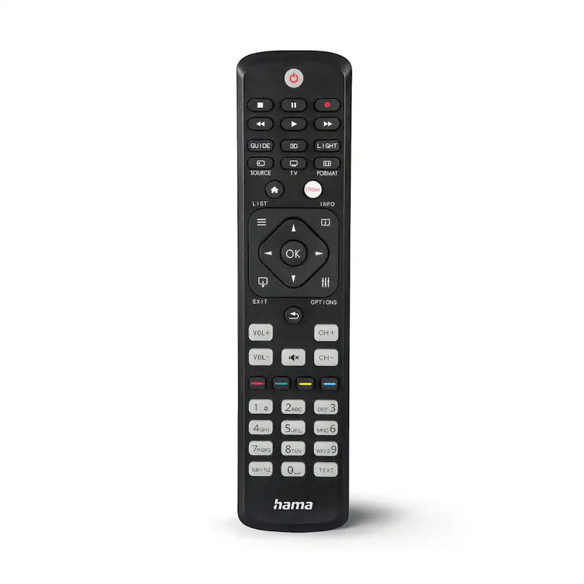 TV Fjärrkontroll HAMA Universal för Philips - Miljövänlig och Självlysande