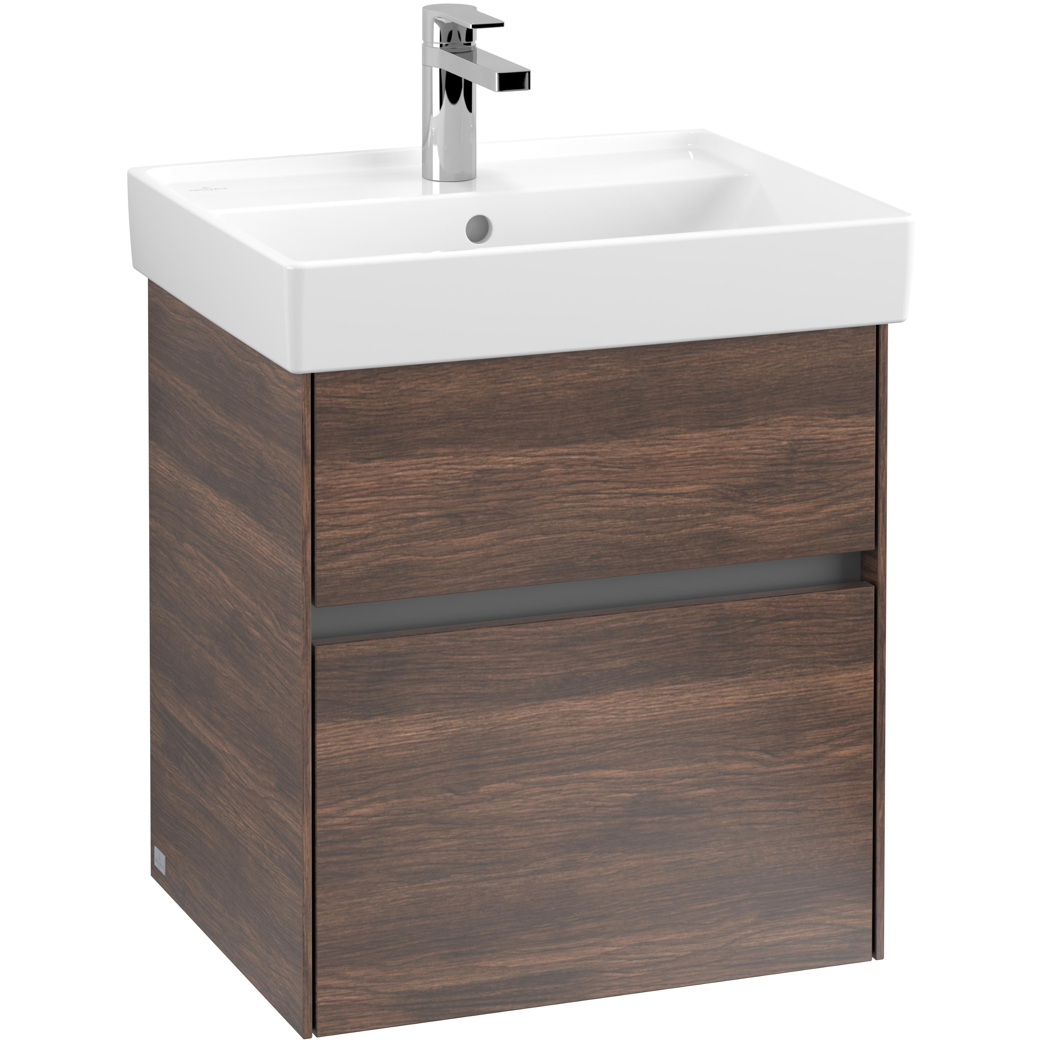Tvättställsskåp Villeroy & Boch Collaro med 2 Lådor för Inbyggt Tvättställ